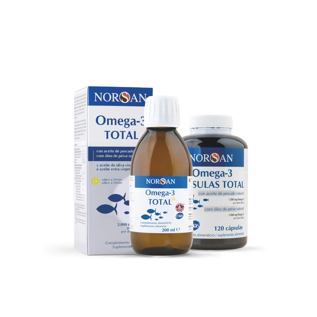 Omega-3 TOTAL Óleo + Cápsulas