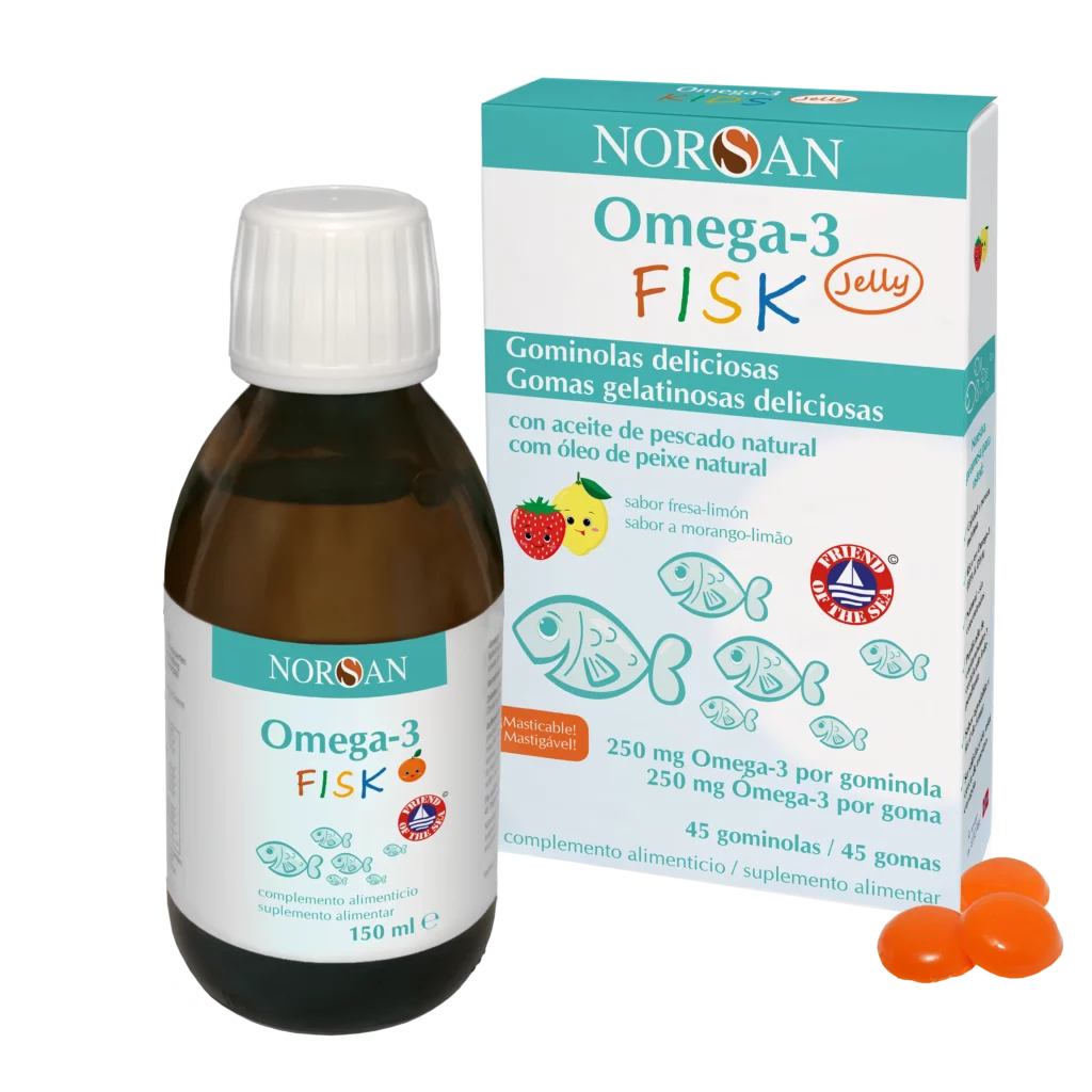 Omega-3 FISK Óleo + Jelly