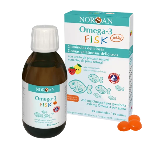 Omega-3 FISK Óleo + Jelly