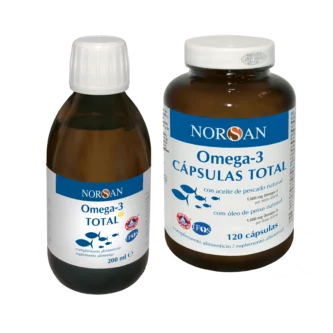 Omega-3 TOTAL Óleo + Cápsulas