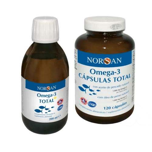 Omega-3 TOTAL Óleo + Cápsulas